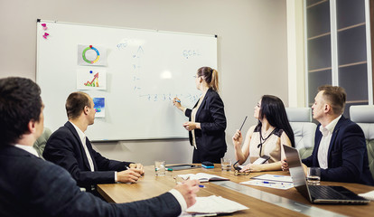 Business People Meeting Conference Discussion Corporate Concept,business team,business partners discussing documents and ideas,Business conference in a modern office,close up