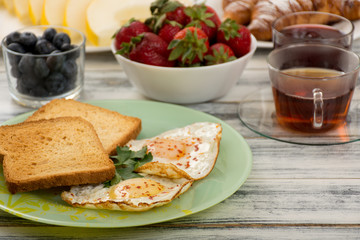 Eggs for breakfast