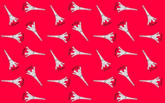 Paris pattern - Powered by Adobe