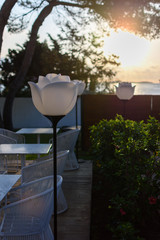 Garden Flower Lampshade