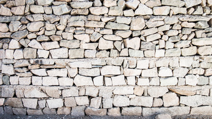white stone wall