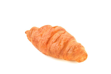 Croissant isolated on white background