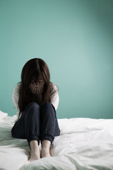 woman feel depression