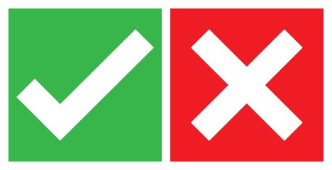 Check mark box vector 