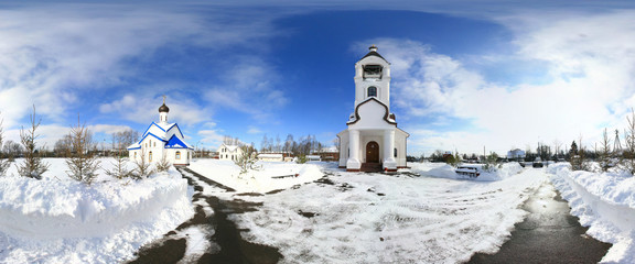 Панорама возле Православного Храма