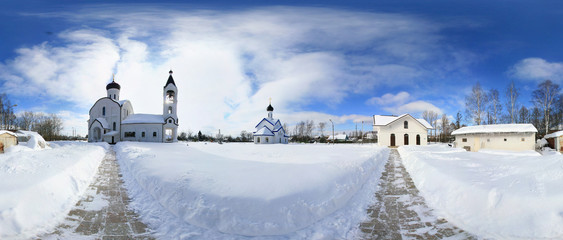 Панорама возле Православного Храма