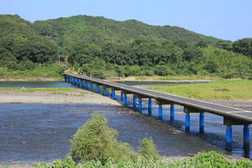佐田沈下橋