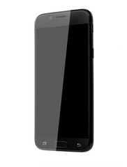 Mobile phone on white background