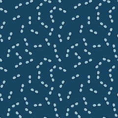 Spectacles blue pattern