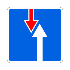 Traffic-road sign