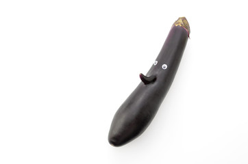 目玉キョロキョロ茄子