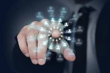 mani, telefonino, scrivere, sms, clienti, pazienti