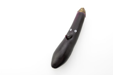 目玉キョロキョロ茄子