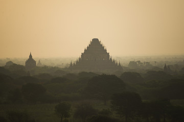 Obraz premium Bagan in the morning, Myanmar