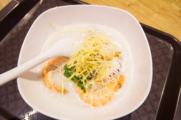 Shrimp porridge