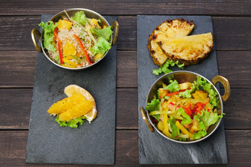 Indian cuisine, healthy vegan and vegetarian food