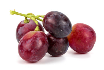 Red grapes