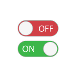 Off and on button