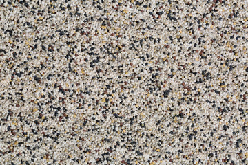 multi coloured pebbles surface texture