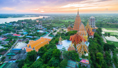 Tiger cave temple in Kanchanaburi