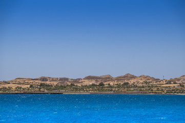 Coastline of Hurghada, Egypt