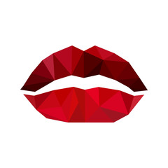 Polygonal lips