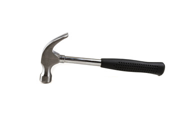 Metal hammer isolated on a white background