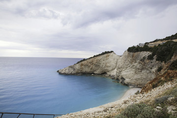 Abenddämmerung am Meer Lefkada Griechenland, Wohnmobil 