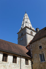Fototapeta na wymiar Abbaye de Baume-les-Messieurs