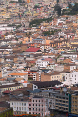 Fototapeta na wymiar View of Quito, Ecuador