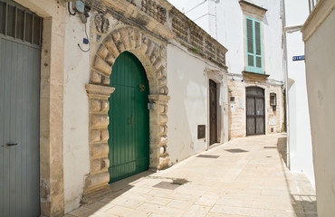 Alleyway. Martina Franca. Puglia. Italy. 