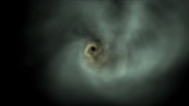 4k through tornadoes storms mist channels background,hurricanes wind clouds atmosphere.flight in universe space backdrop.