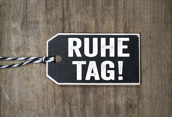 Ruhetag Feiertag
