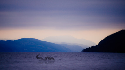 loch ness mystery and mosnter - 158897452