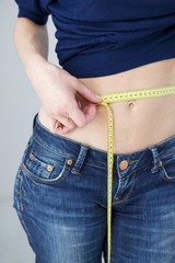 Woman's waist circumference