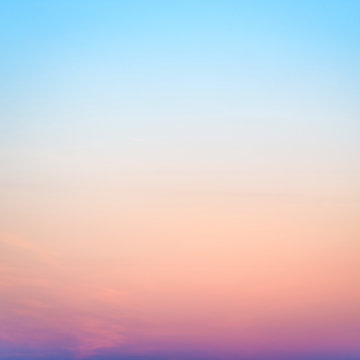 Fototapeta Sunset or sunrise colorful sky