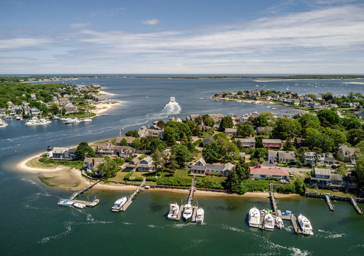 Aerial of Cape Cod 