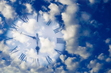 Uhr im Himmel