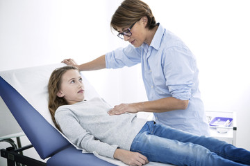 Fototapeta premium Abdomen semiology child