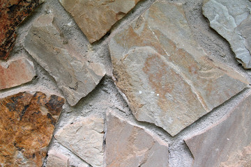 Mixed Stone Wall