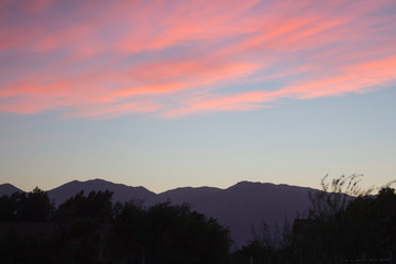 Sunrise over Death Valley