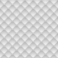 Vector white leather vintage background pattern.