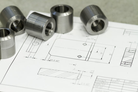 measuring metal component