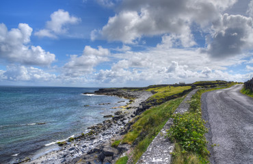 Inishmore on the Aran Islands, Ireland.
