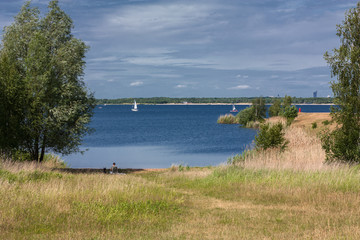 Erholung am Cospudener See bei Leipzig