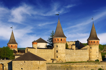 Fototapeta premium Kamyanets Podilsky Castle