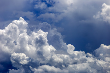 Cloudy clouds abstract background