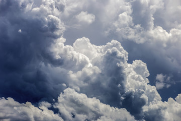 Cloudy clouds abstract background
