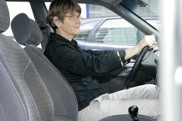 Model Illustration of the certificate for driving ability, compulsory and renewable every 10 years...
