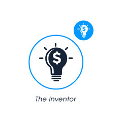 the inventor modern website icon